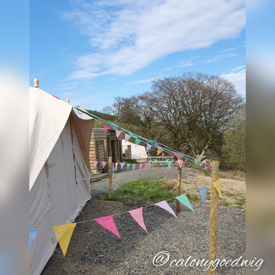 Calon Y Goedwig Glamping Hotel Ландоувъри Екстериор снимка