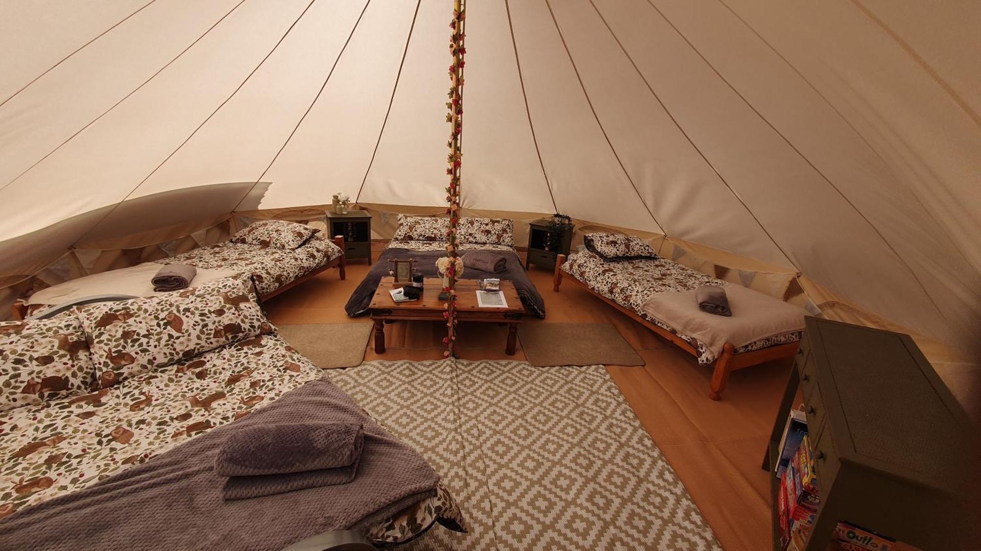Calon Y Goedwig Glamping Hotel Ландоувъри Екстериор снимка