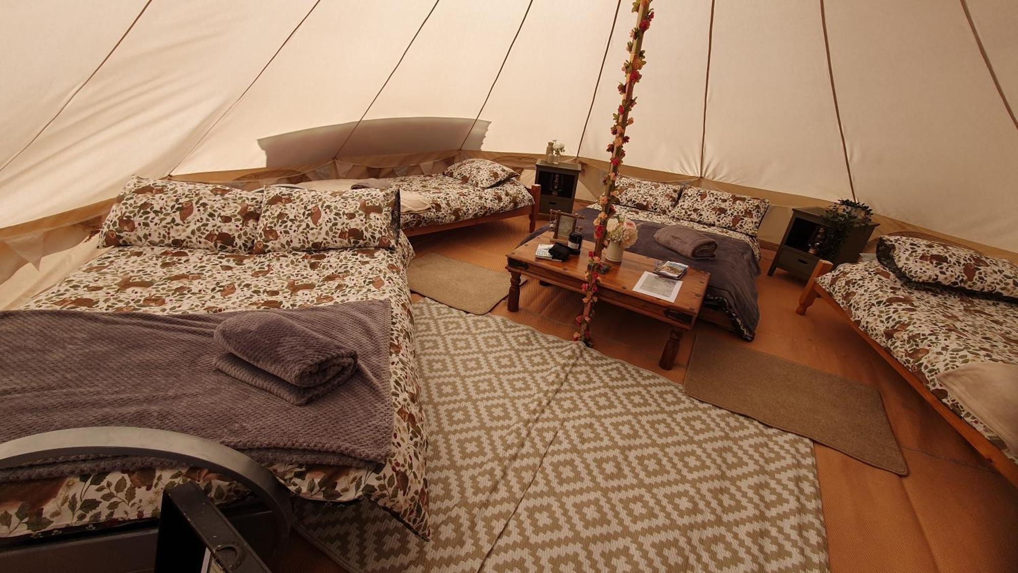 Calon Y Goedwig Glamping Hotel Ландоувъри Екстериор снимка